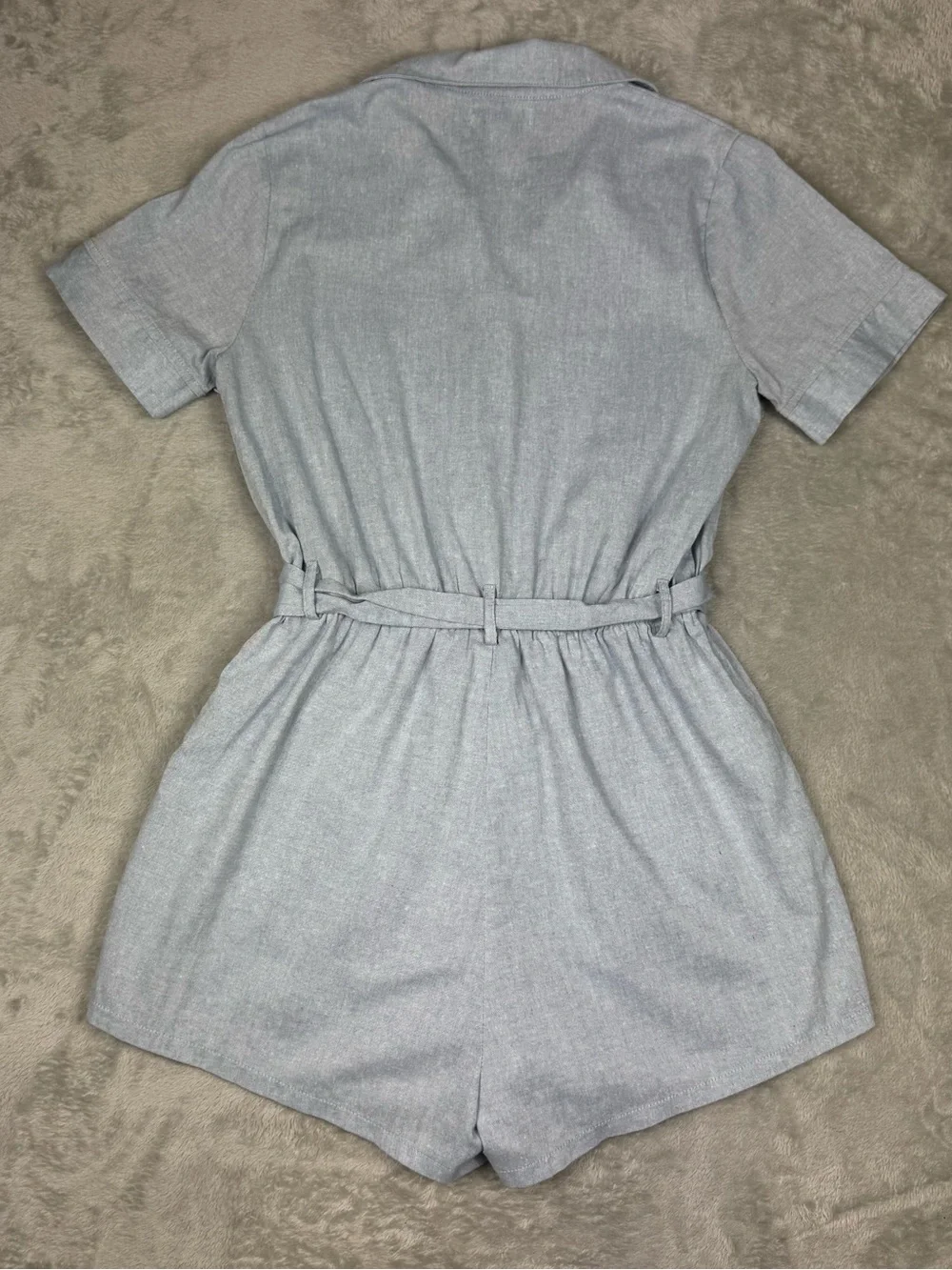 Lost+Wander linen romper sz S - Picture 11 of 13